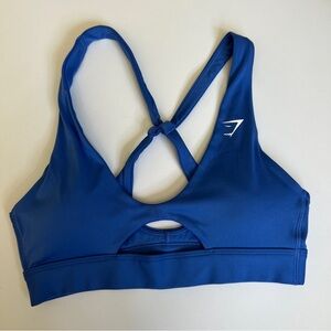 PEEK A BOO SPORTS BRA blue
